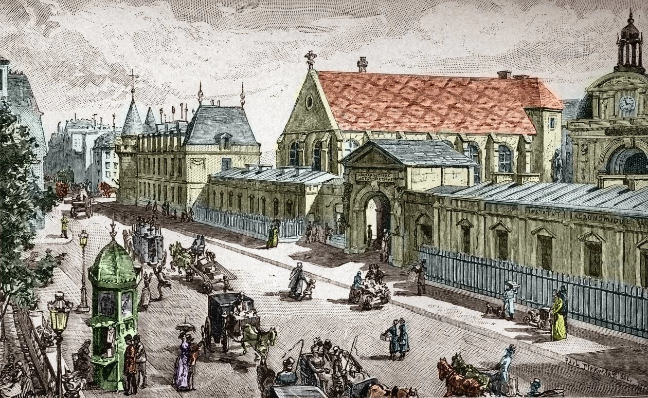 Veduta del Conservatorio delle arti e mestieri di Parigi